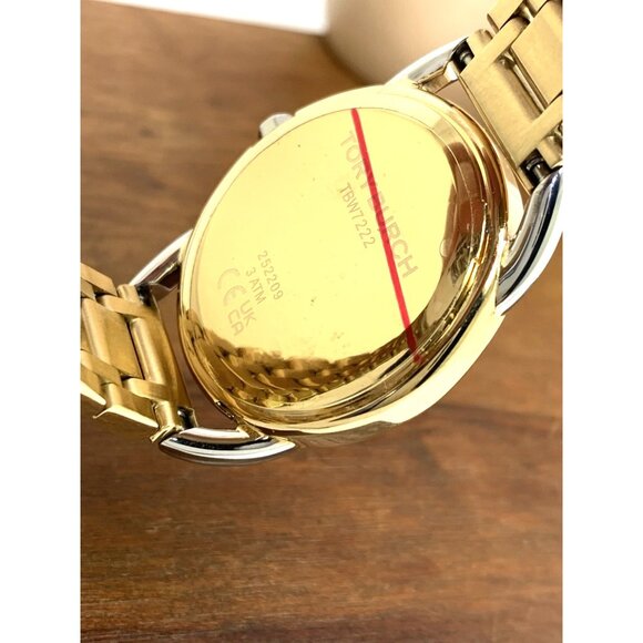 Tory Burch Women's Watch TBW7222 Miller Quartz Cream Dial Two Tone Steel 32mm - Picture 7 of 14